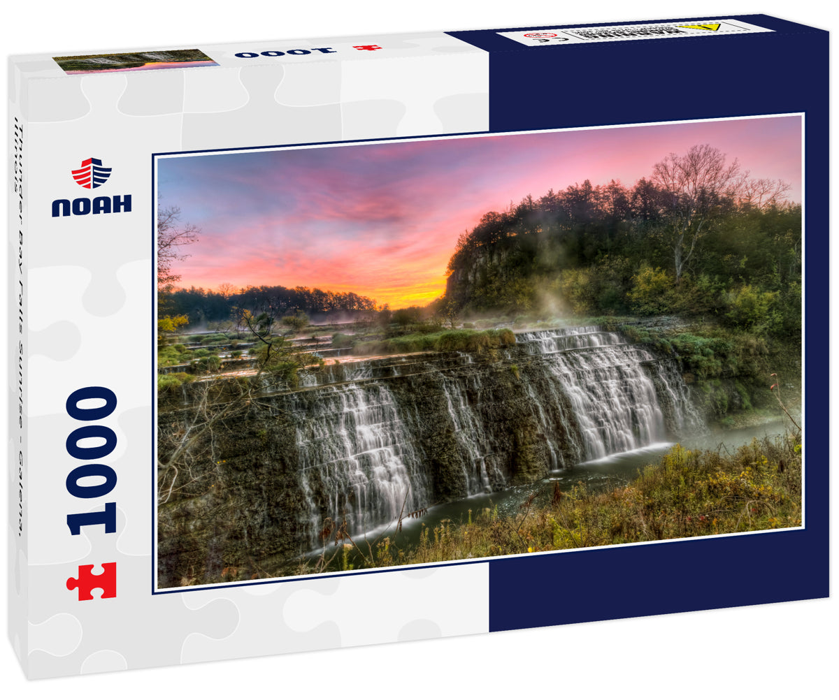 Thunder Bay Falls Sunrise - Galena, Illinois