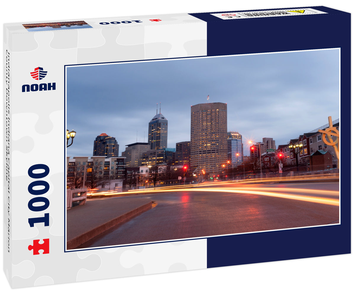 Indianapolis Indiana Capital City Marion County Downtown Skyline