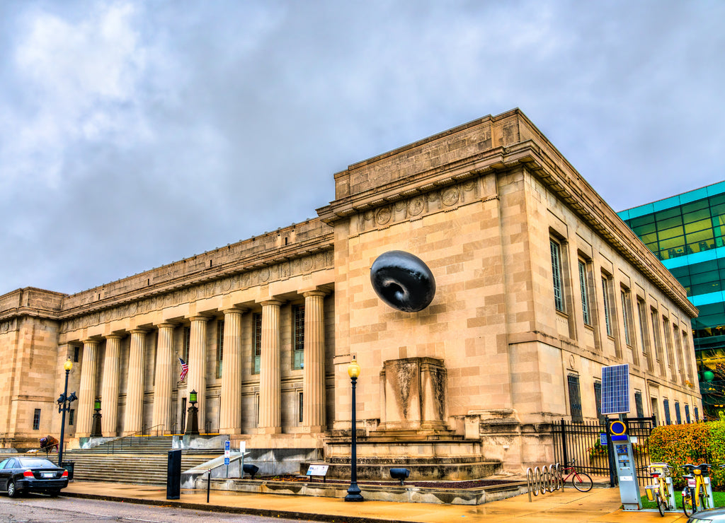 The Public Library in Indianapolis, Indiana