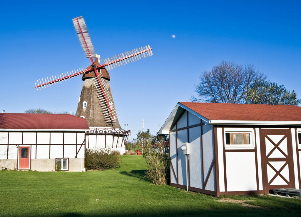 Danish Windmill in Elk Horn, Shelby County Iowa USA