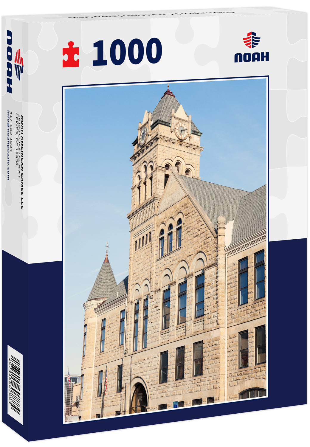 Davenport City Hall, Iowa USA