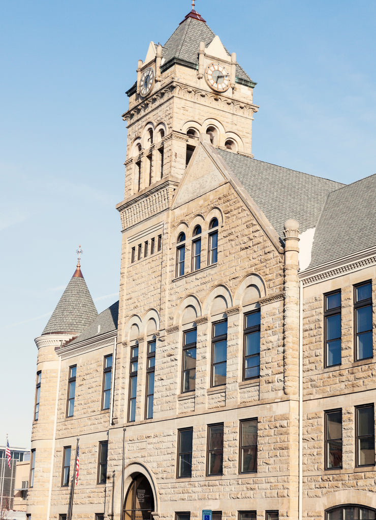 Davenport City Hall, Iowa USA