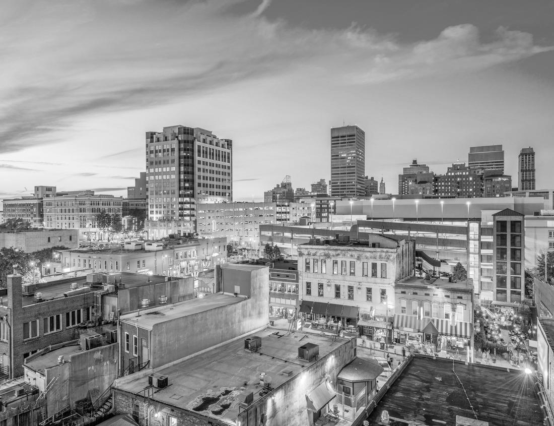 Noah Jigsaw Puzzle Mount Rainier National Park, Washington State in black white 1000 pieces