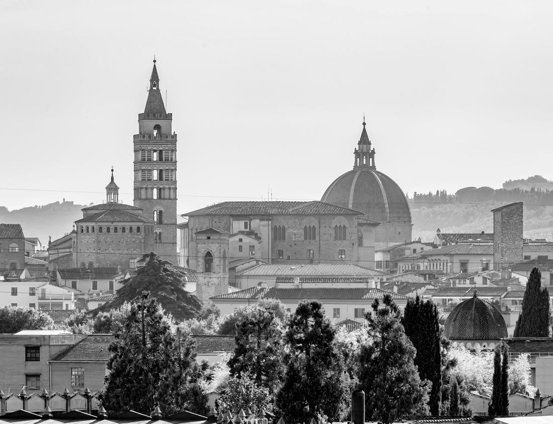 Noah Jigsaw Puzzle Daytime view of traffic passing through downtown Emeryville, California, USA in black white 1000 pieces
