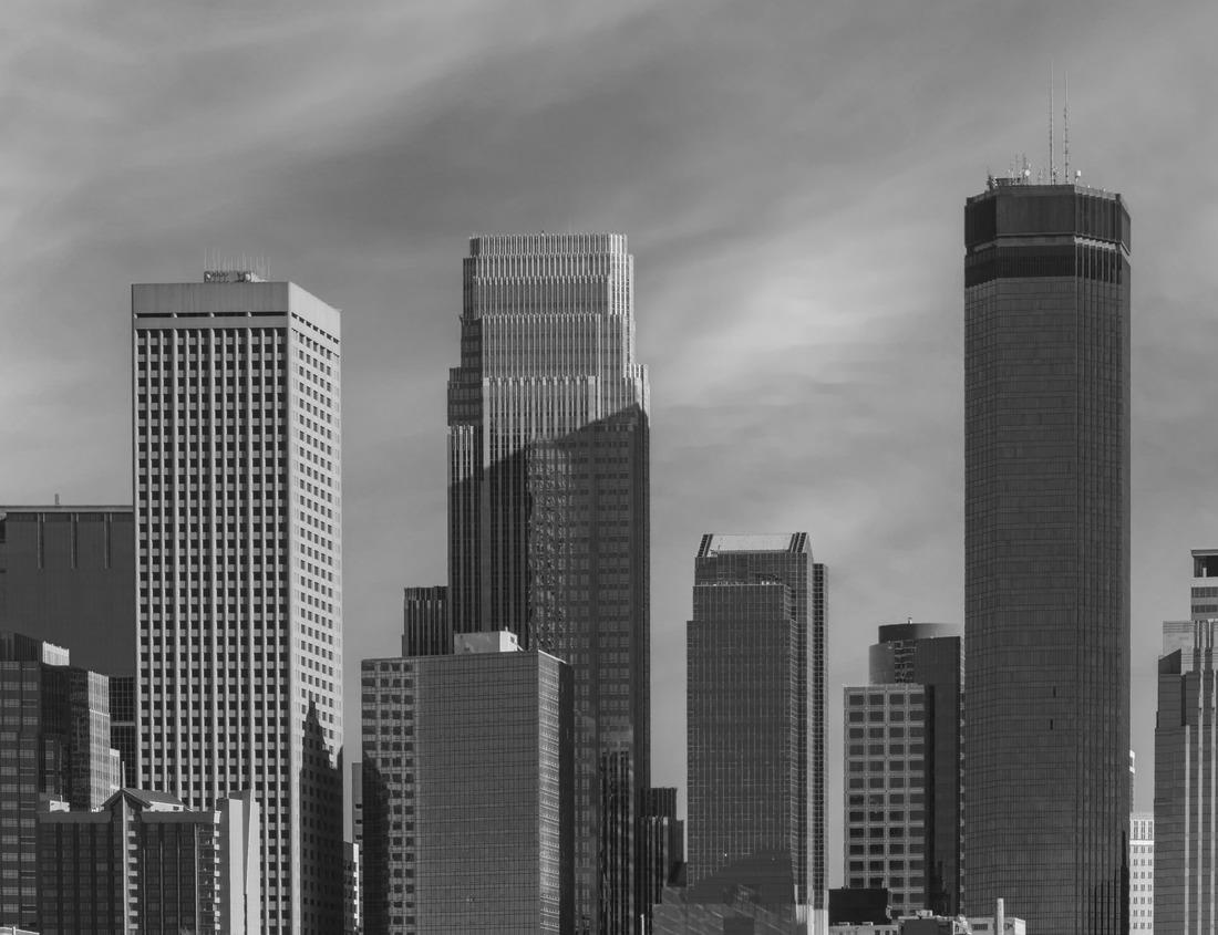 Noah Jigsaw Puzzle Aerial View of the Bay Area Suburb of Redwood City, California in black white 1000 pieces