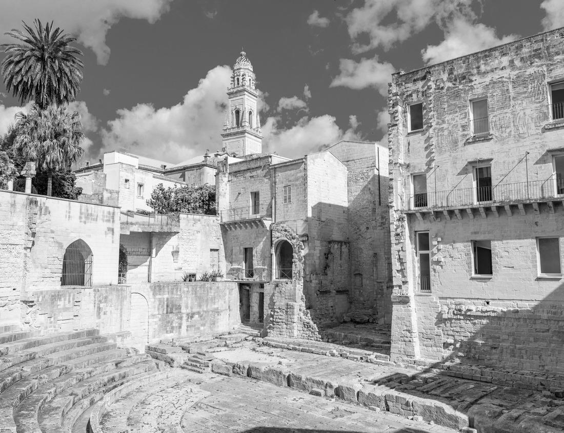 Noah Jigsaw Puzzle Davie, FL, USA: Aerial view of Long Lake Ranches West in black white 1000 pieces