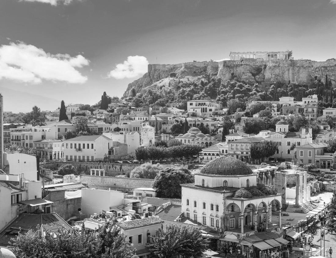 Noah Jigsaw Puzzle Guadalupe Mountains National Park landscape near El Captain Viewpoint on Route 62 in Salt Flat, Dell City, Texas, USA, panoramic retro-style autumn road scenery with golden grasses in black white 1000 pieces