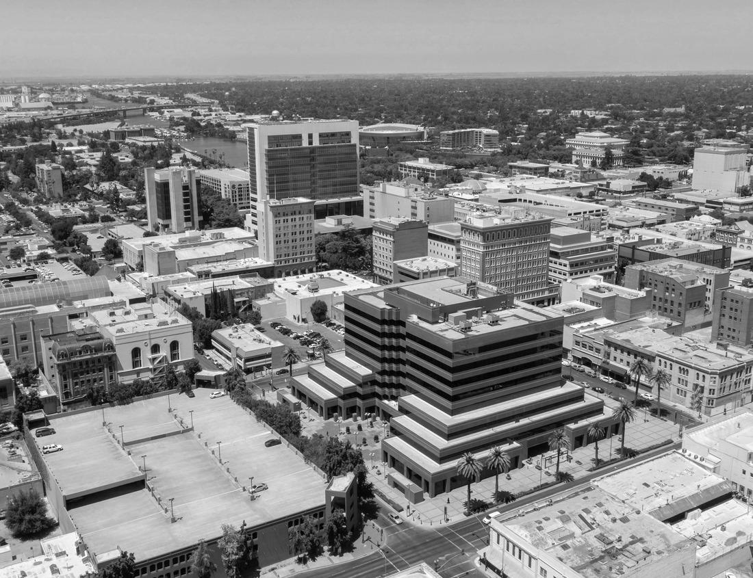 Noah Jigsaw Puzzle Erie, Pennsylvania, USA downtown cityscape on the lake in the morning in black white 1000 pieces