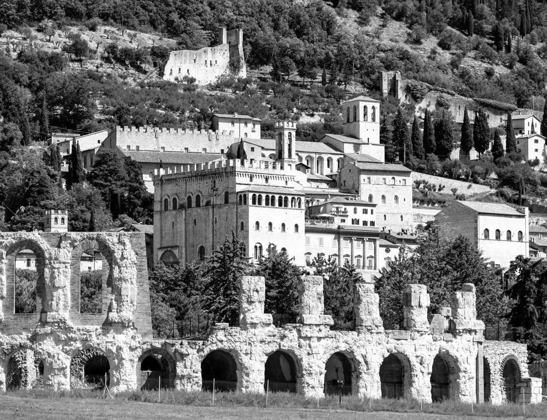 Noah Jigsaw Puzzle Utica, an ancient Phoenician and Carthaginian city in Tunisia in black white 1000 pieces