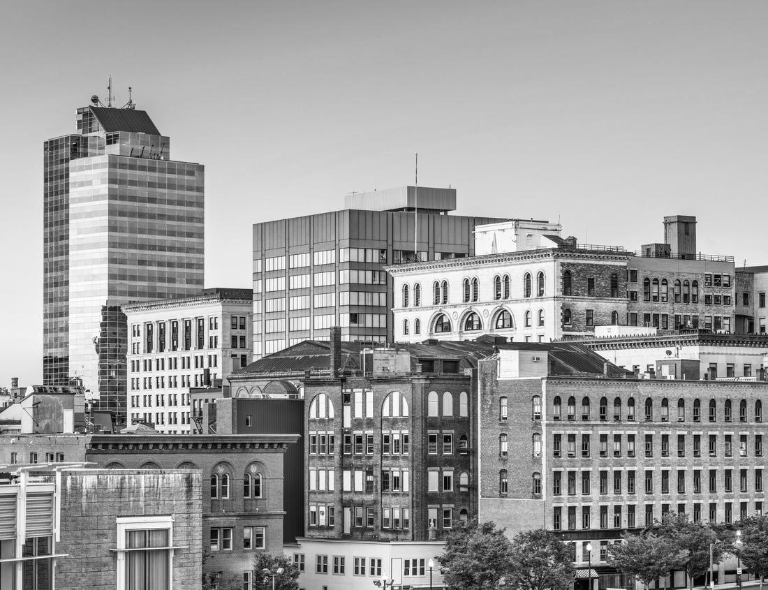 Noah Jigsaw Puzzle Old town of Lahr in the Black Forest, Germany in black white 1000 pieces