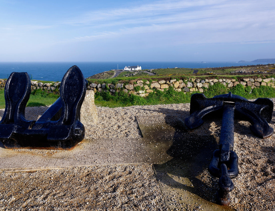 Noah Jigsaw Puzzle Anchorage with First and Last House and Cape Cornwall in the distance, Land's End, Cornwall, United Kingdom 1000 pieces