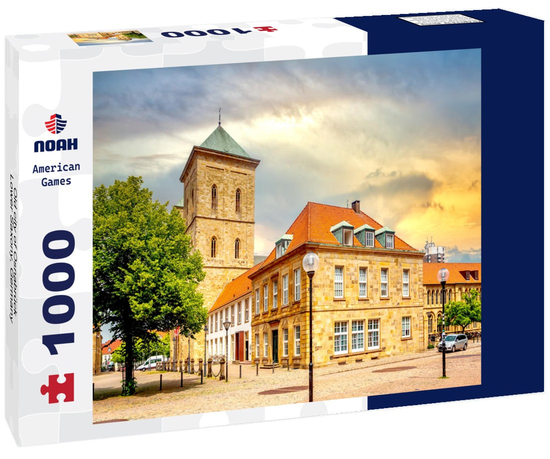 Old city of Osnabrück, Lower Saxony, Germany 1000pc Puzzle