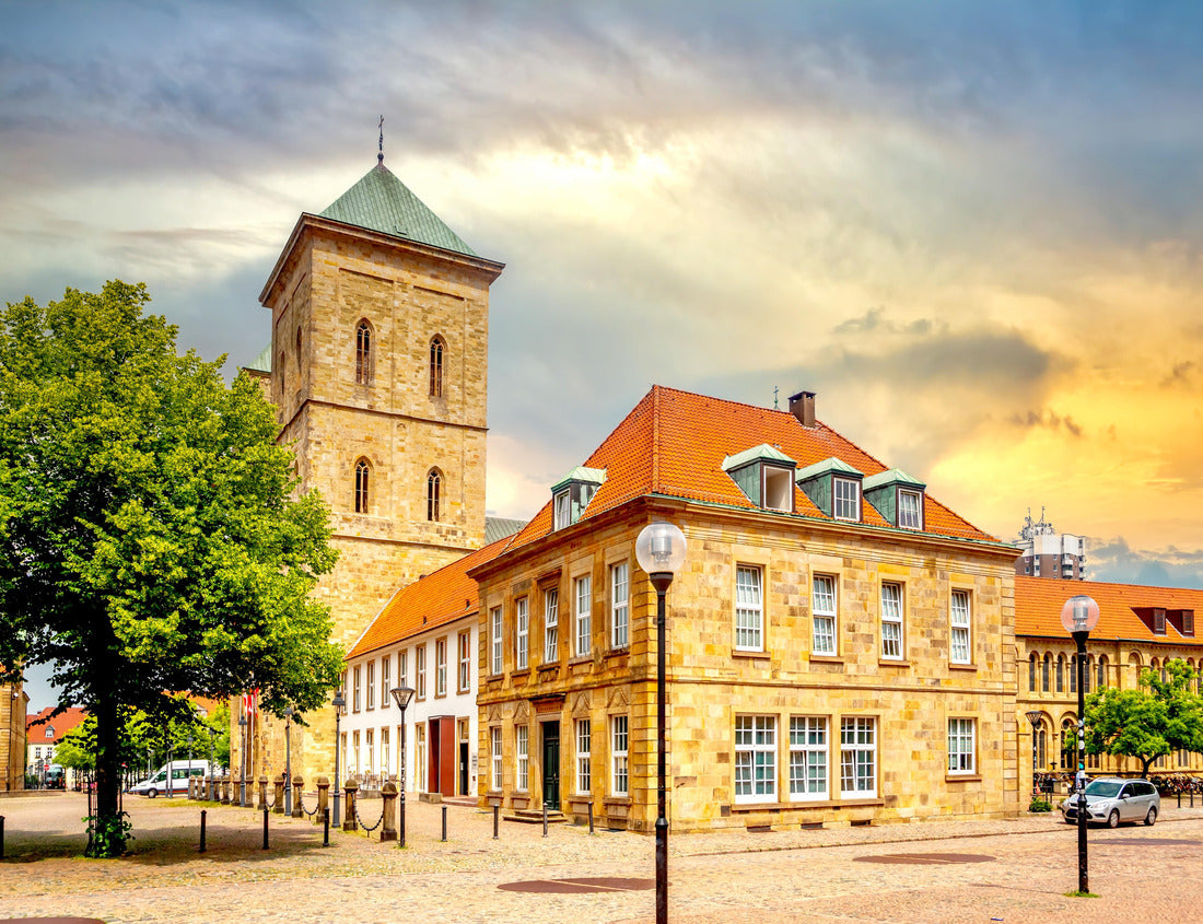 Old city of Osnabrück, Lower Saxony, Germany 1000pc Puzzle