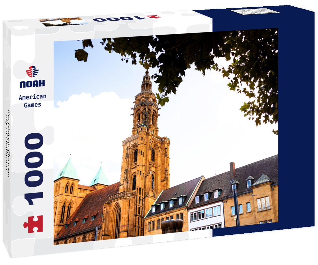 the historic German city of Heilbronn 1000pc Puzzle