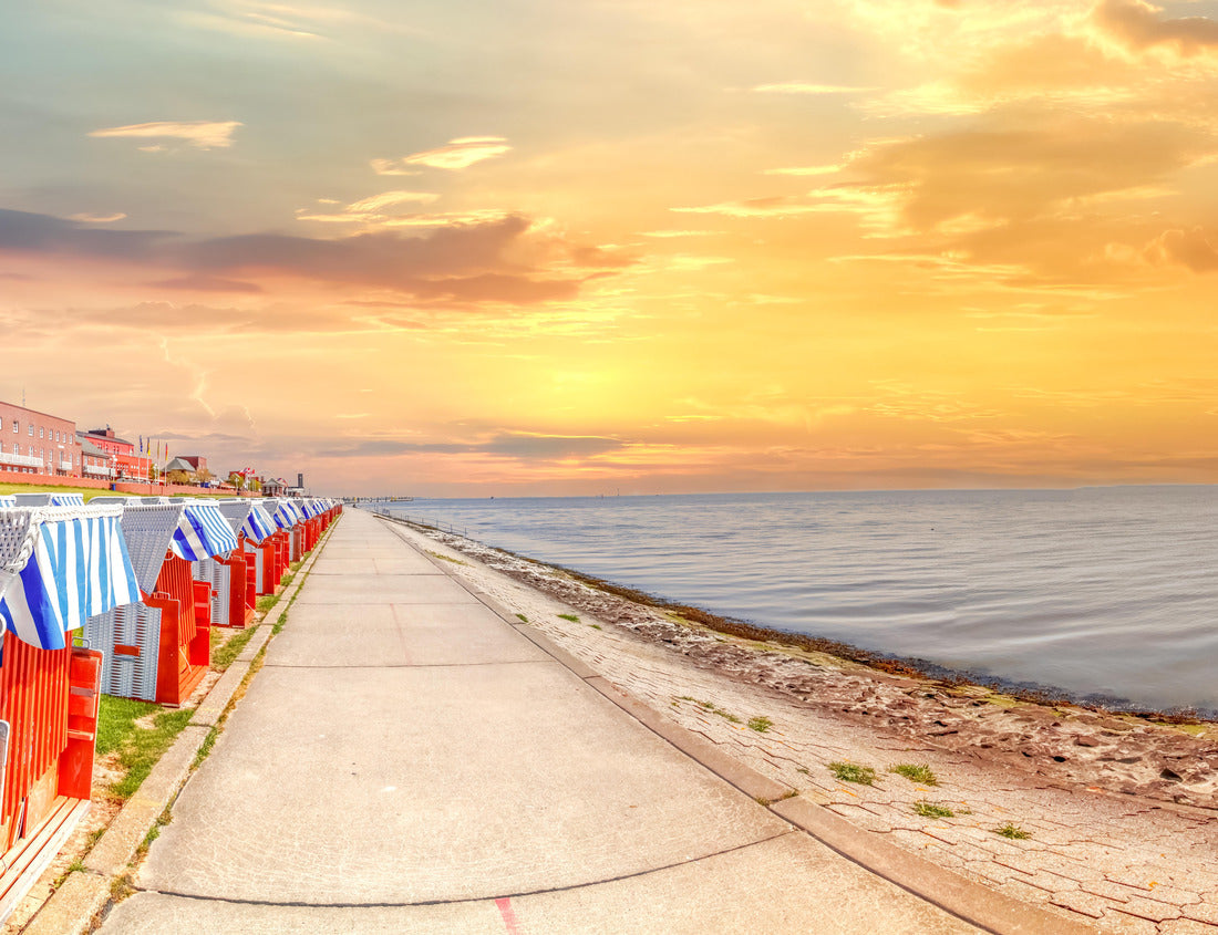 Noah Jigsaw Puzzle Marina and Beach, Wilhelmshaven, Lower Saxony, Germany 1000 pieces
