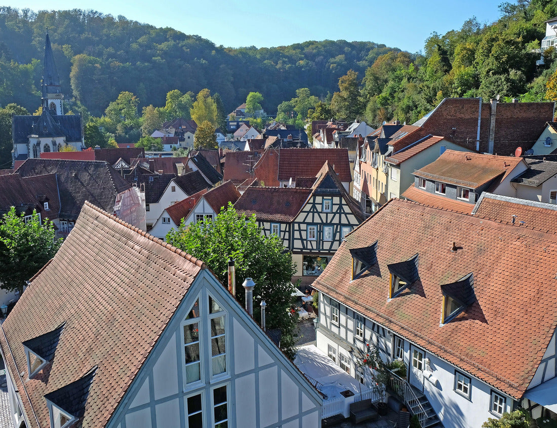 small town with half-timbered houses in Eppstein Taunus Germany 1000pc Puzzle