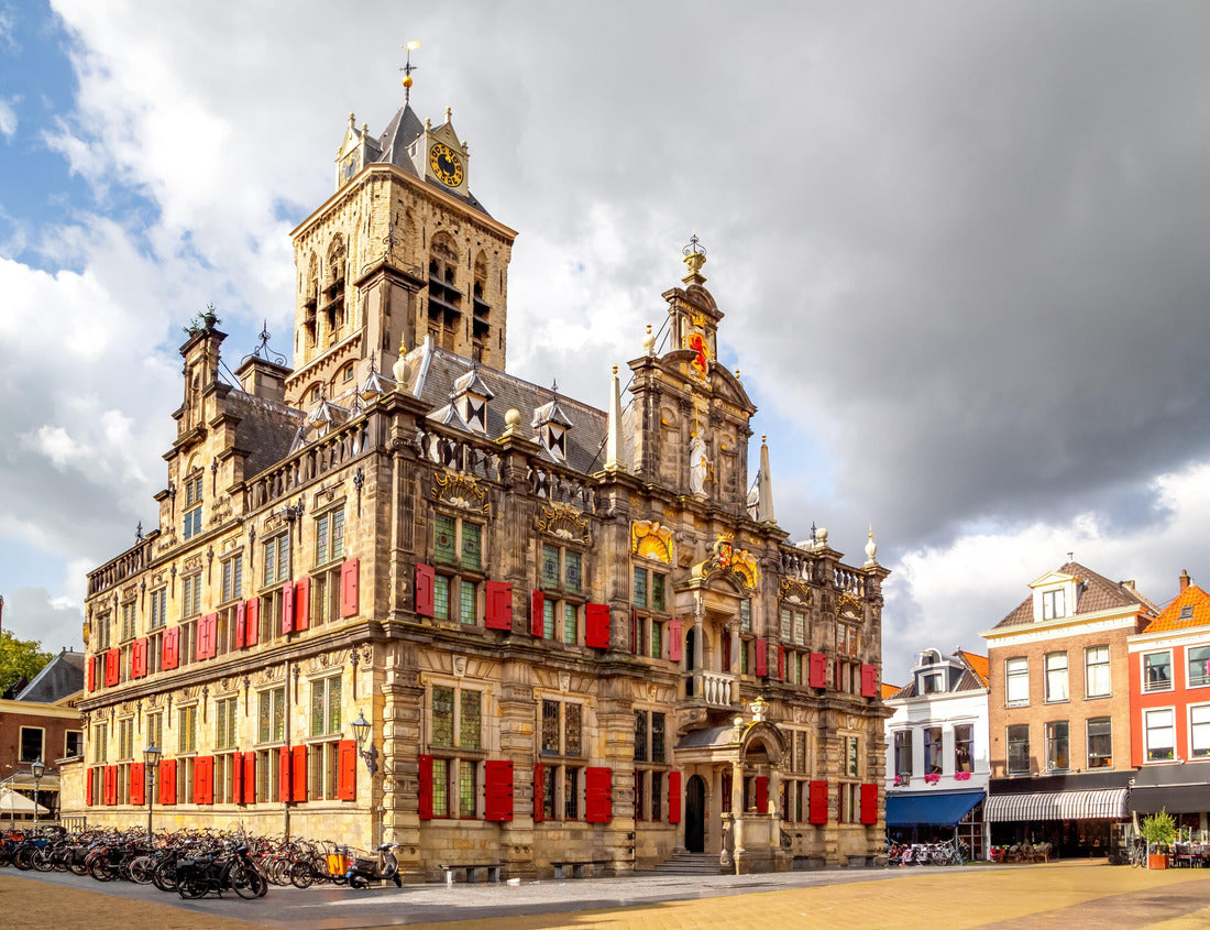 Stadhuis, Old city of Delft, Netherlands 1000pc Puzzle