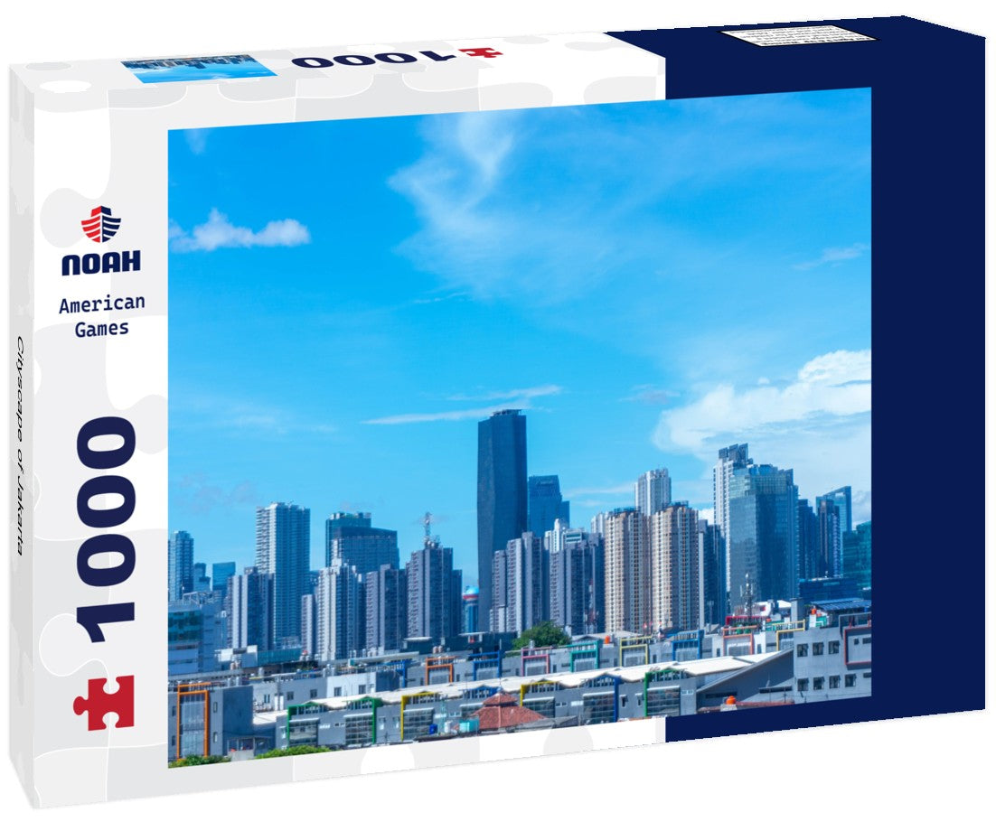 Noah Jigsaw Puzzle Cityscape of Jakarta 1000 pieces