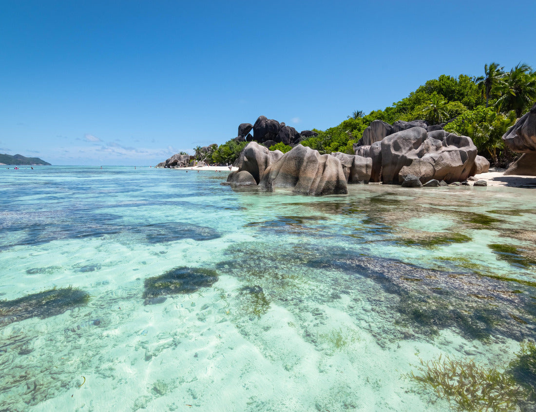 Noah Jigsaw Puzzle La Digue Island, Seychelles. Stunning tropical beach landscape 1000 pieces