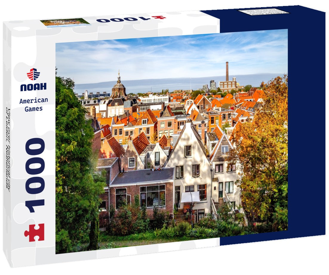historical city of Leiden, Netherlands 1000pc Puzzle