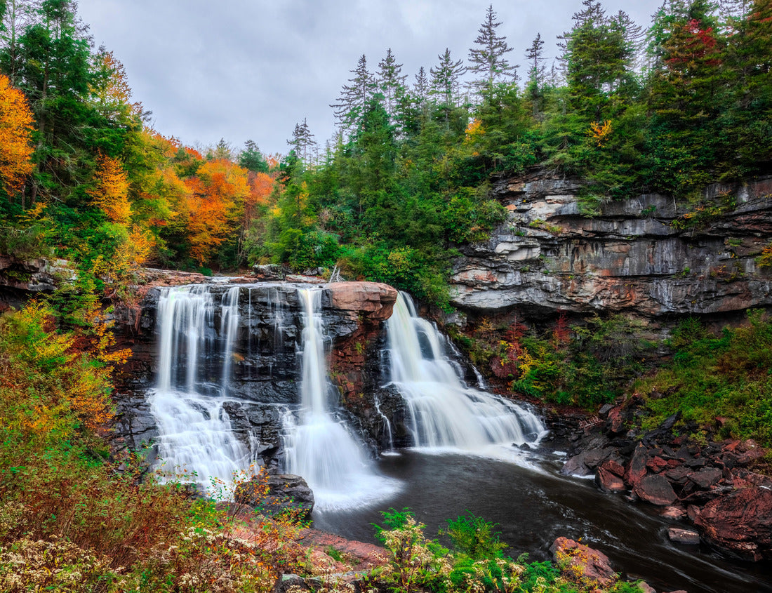 Noah Jigsaw Puzzle Nature's symphony at Blackwater Falls, West Virginia 1000 pieces