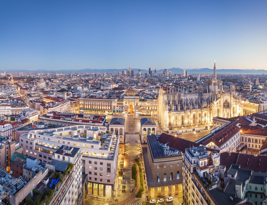 Noah Jigsaw Puzzle Milan, Italy landmark skyline at dawn 1000 pieces