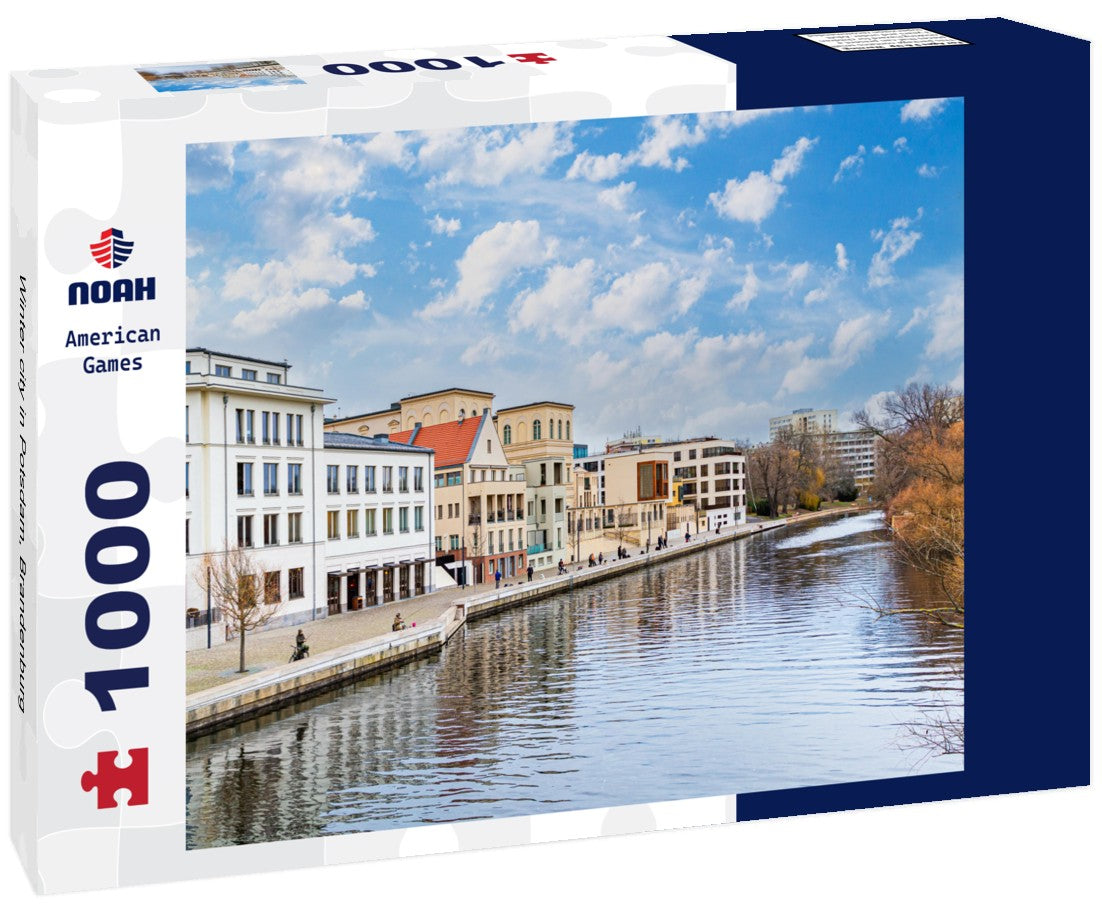 Winter city in Potsdam, Brandenburg 1000pc Puzzle