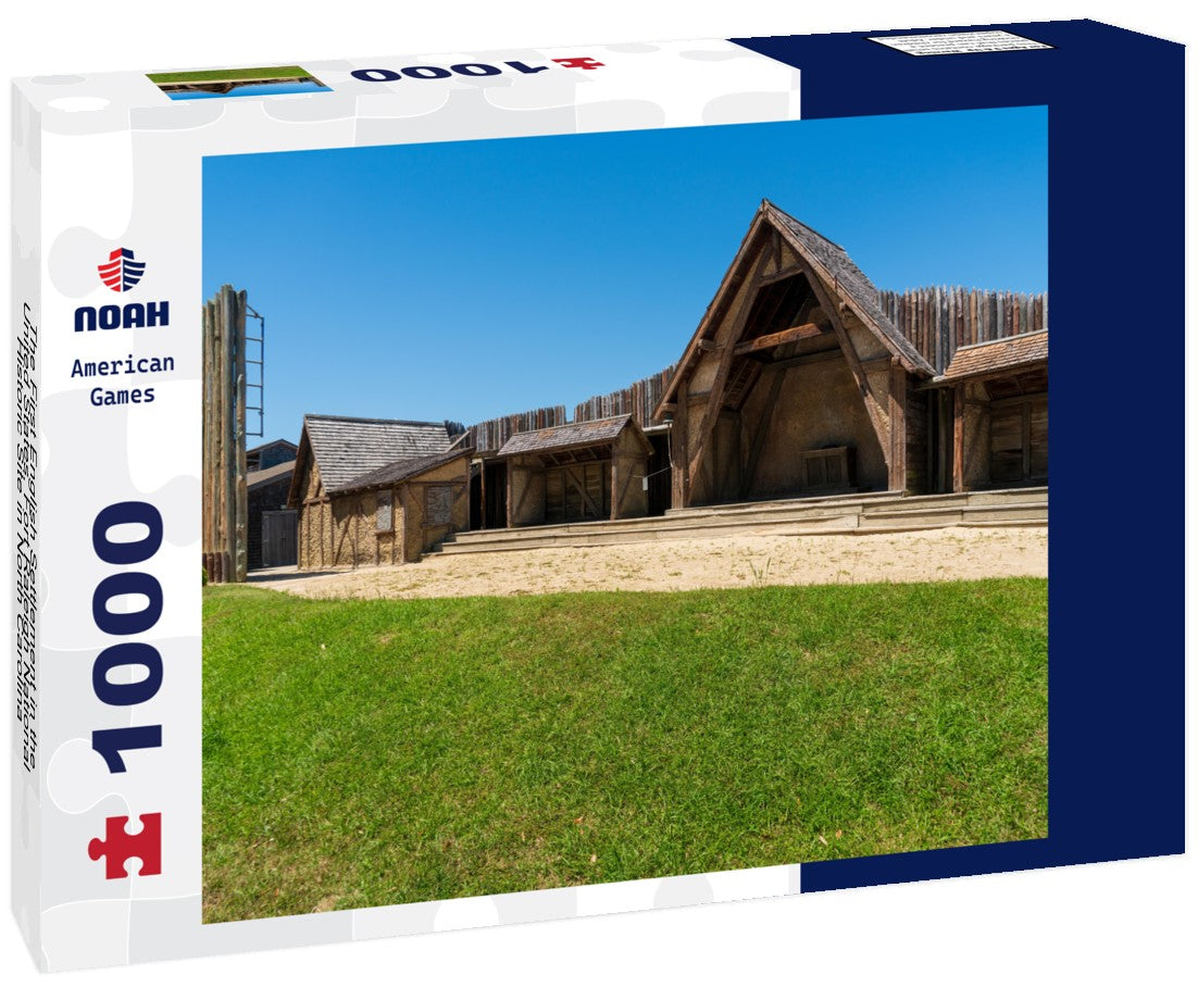 The First English Settlement in the United States, Fort Raleigh National Historic Site in North Carolina 1000pc Puzzle