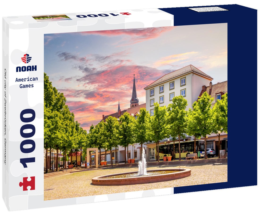 Old city of Zweibrücken, Germany 1000pc Puzzle