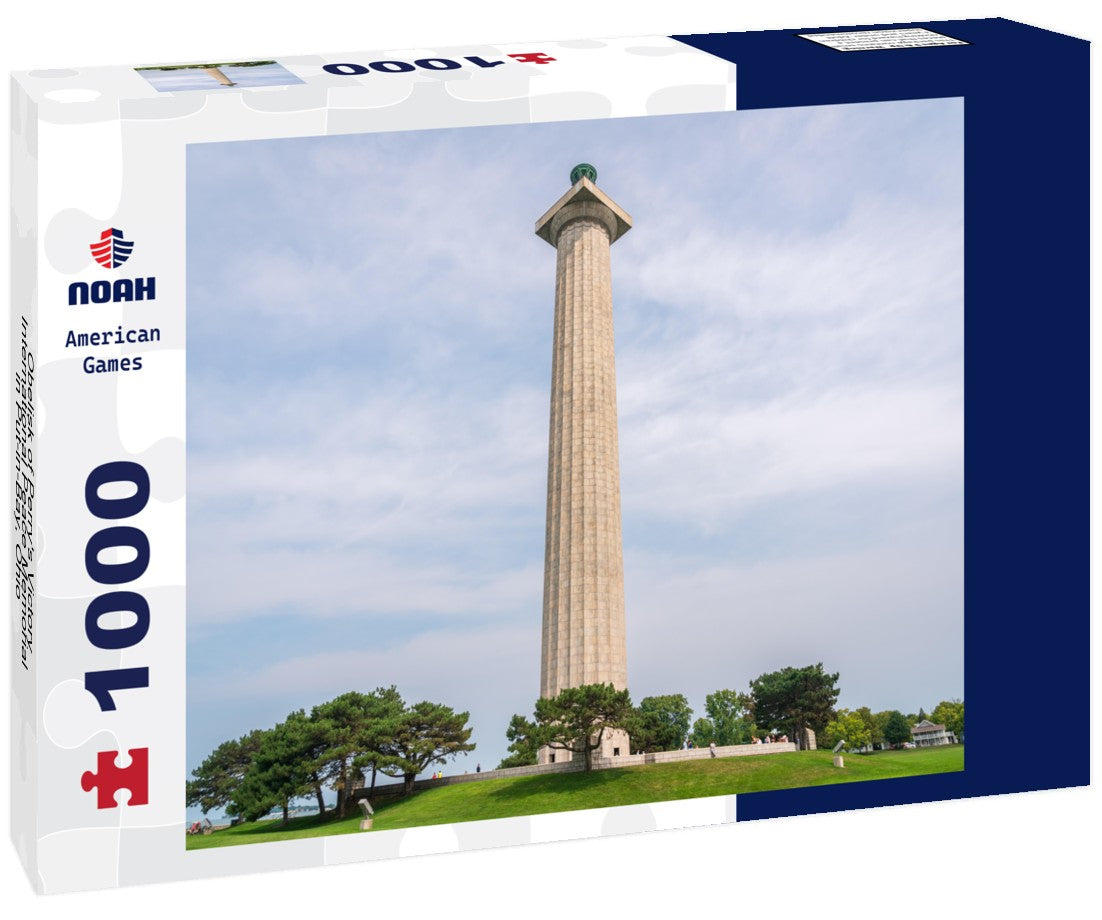 Obelisk of Perry's Victory International Peace Memorial in Put-in-Bay, Ohio 1000pc Puzzle