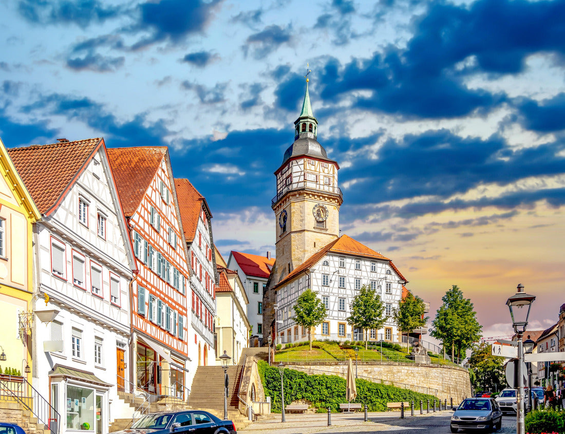 Old town of Backnang, Germany 1000pc Puzzle