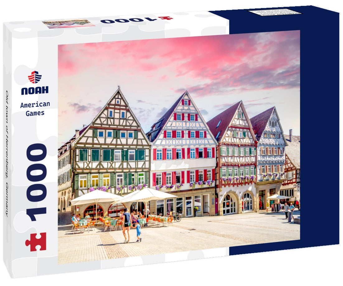 Old town of Herrenberg, Germany 1000pc Puzzle