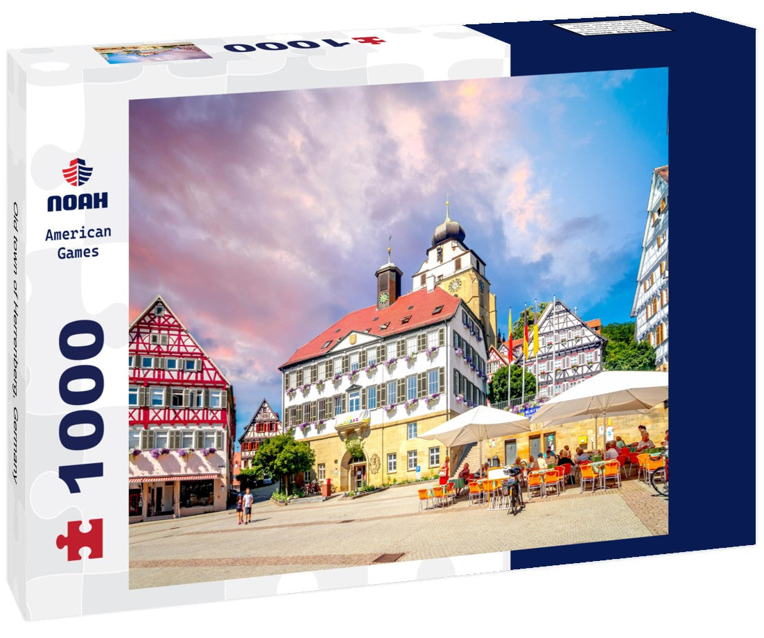 Old town of Herrenberg, Germany 1000pc Puzzle