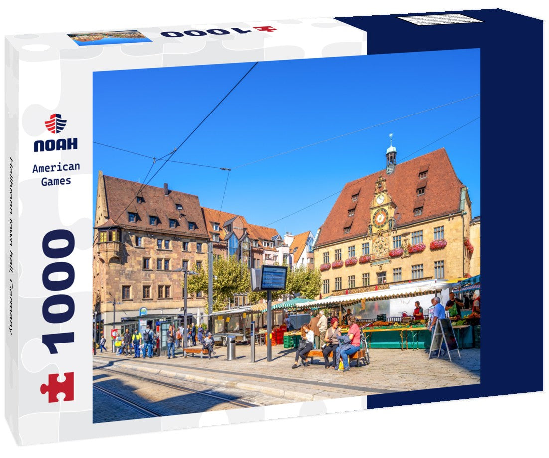 Noah Jigsaw Puzzle Heilbronn town hall, Germany 1000 pieces