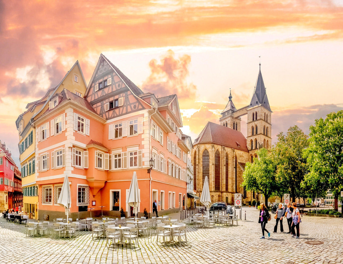 Old town of Esslingen am Neckar, Germany 1000pc Puzzle