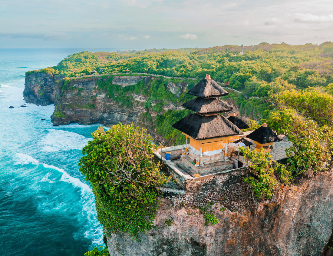Noah Jigsaw Puzzle Bali's Most Iconic Landmark and popular tourist attraction Uluwatu Temple one of six key Bali temple perched on top mountain cliff 1000 pieces