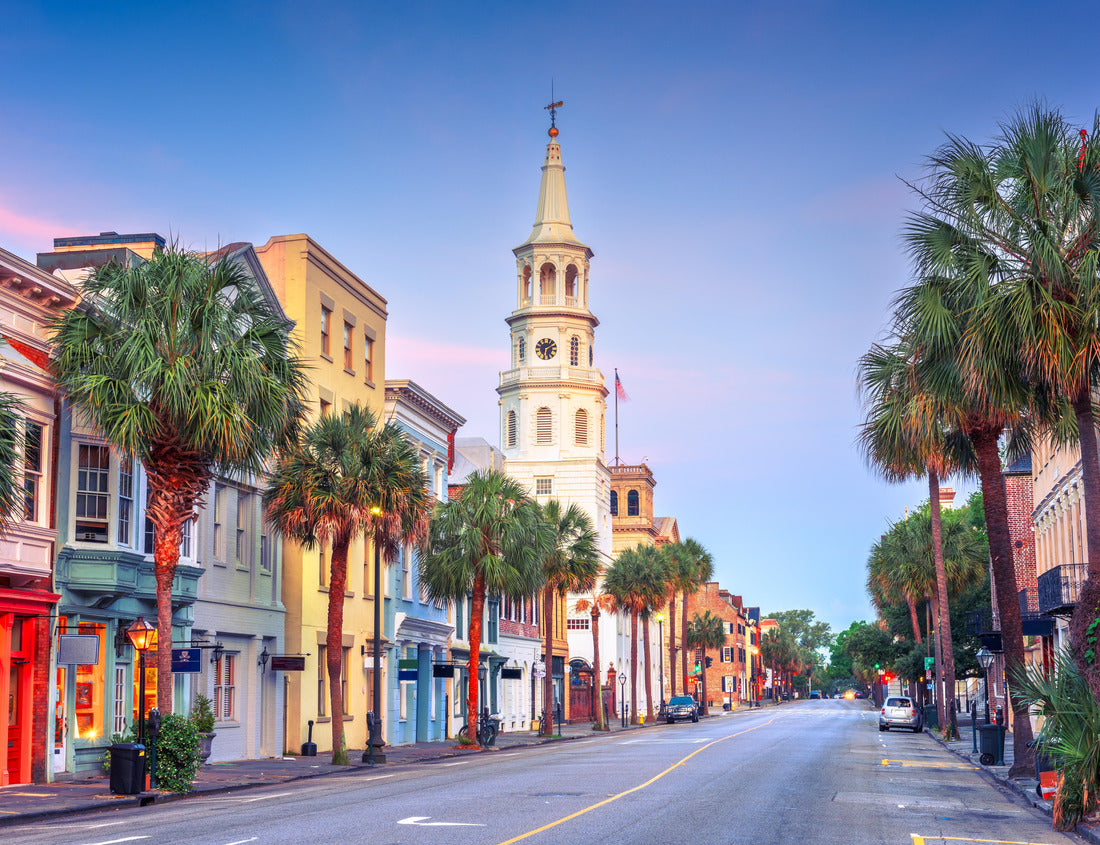Noah Jigsaw Puzzle Charleston, South Carolina, USA cityscape in the historic district at twilight 1000 pieces