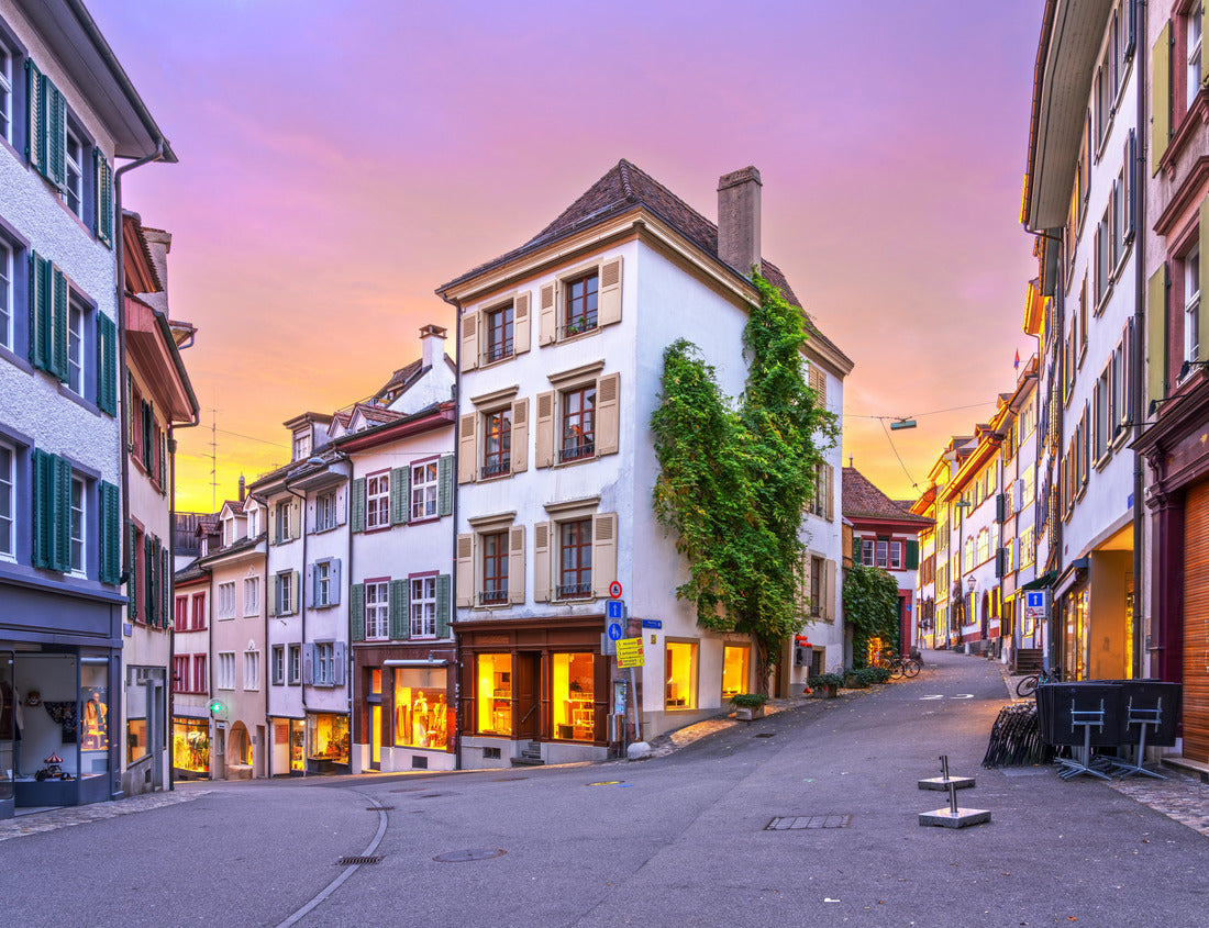 Noah Jigsaw Puzzle Basel, Switzerland in the old town at golden hour 1000 pieces