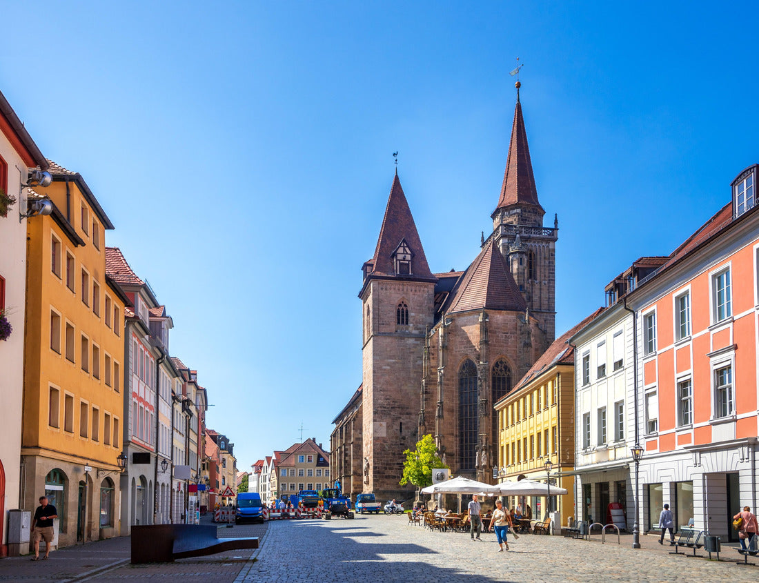 Old town of Ansbach, Bavaria, Germany 1000pc Puzzle