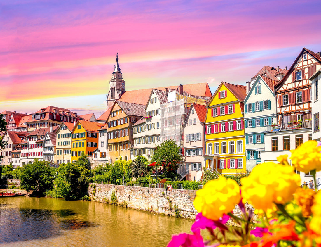 Old town of Tübingen, Baden-Württemberg, Germany 1000pc Puzzle