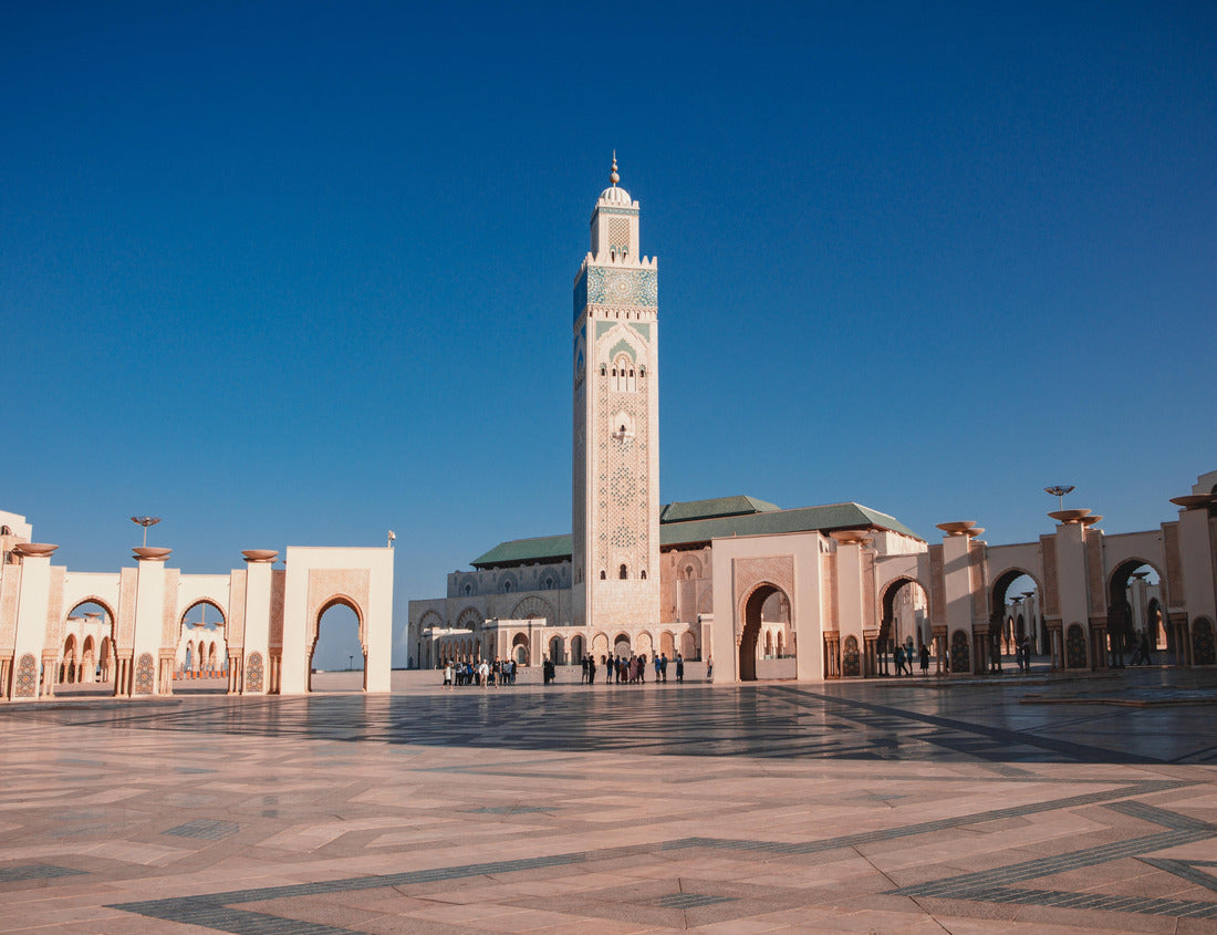 Noah Jigsaw Puzzle The Hassan II Mosque, Casablanca, Morocco 2023. The largest mosque in Morocco 1000 pieces