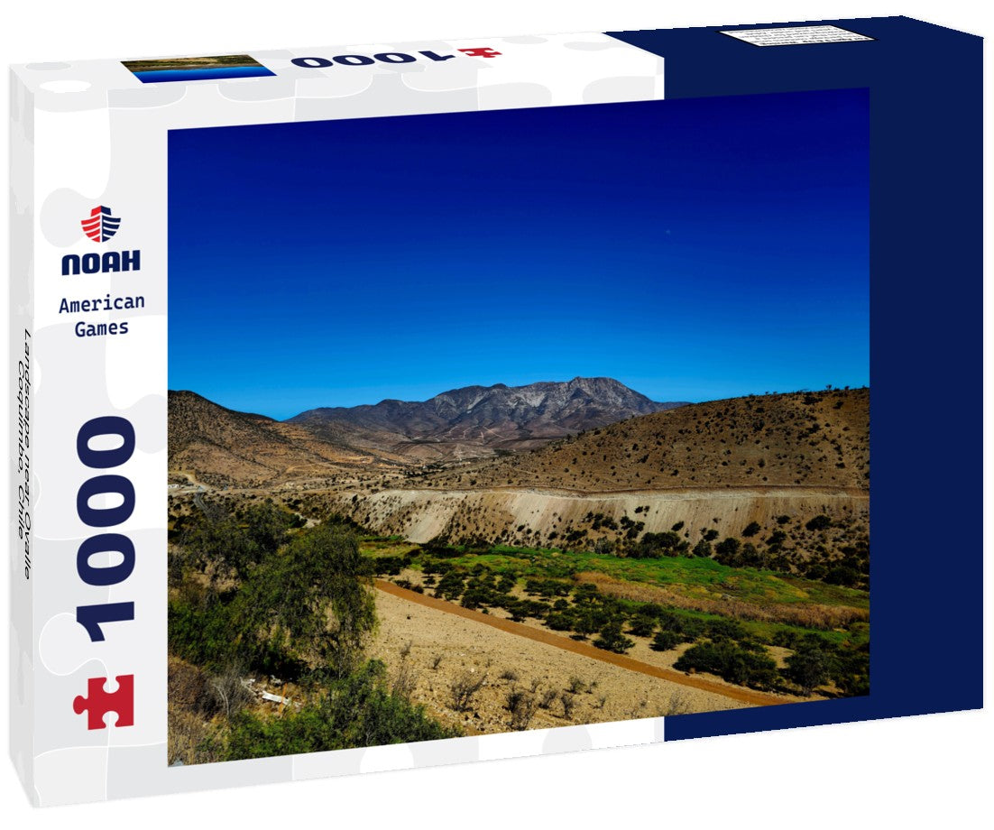 Noah Jigsaw Puzzle Landscape near Ovalle, Coquimbo, Chile 1000 pieces