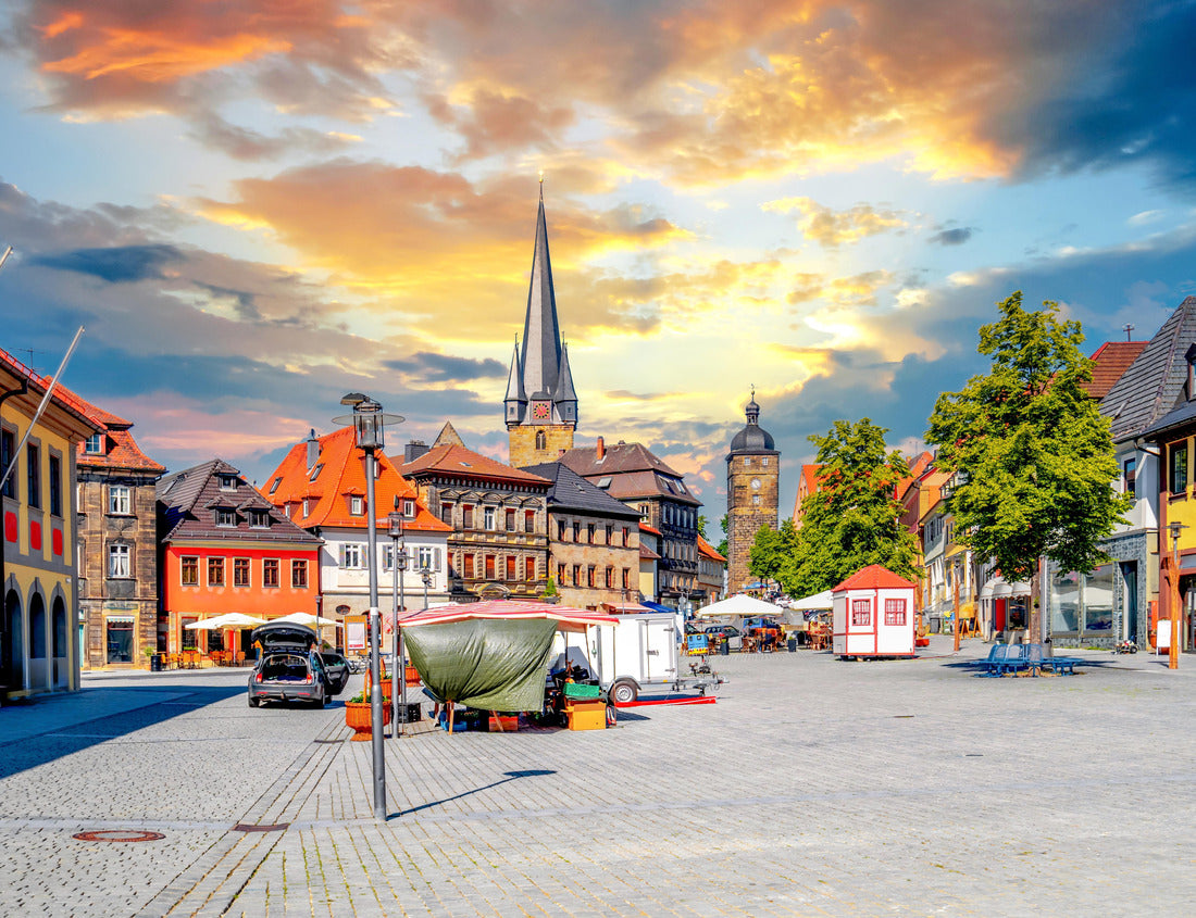 Old town of Lichtenfels, Bavaria, Germany 1000pc Puzzle