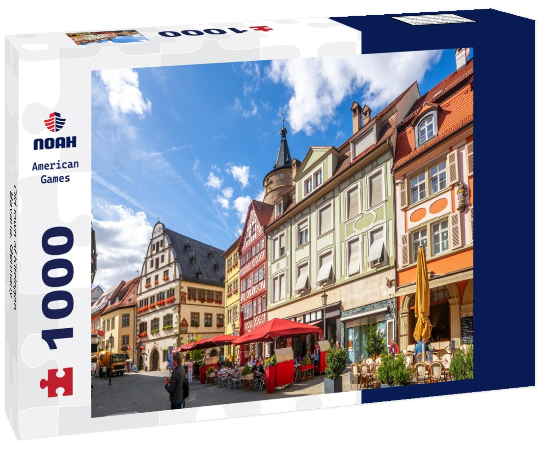 Old town of Kitzingen, Bavaria, Germany 1000pc Puzzle