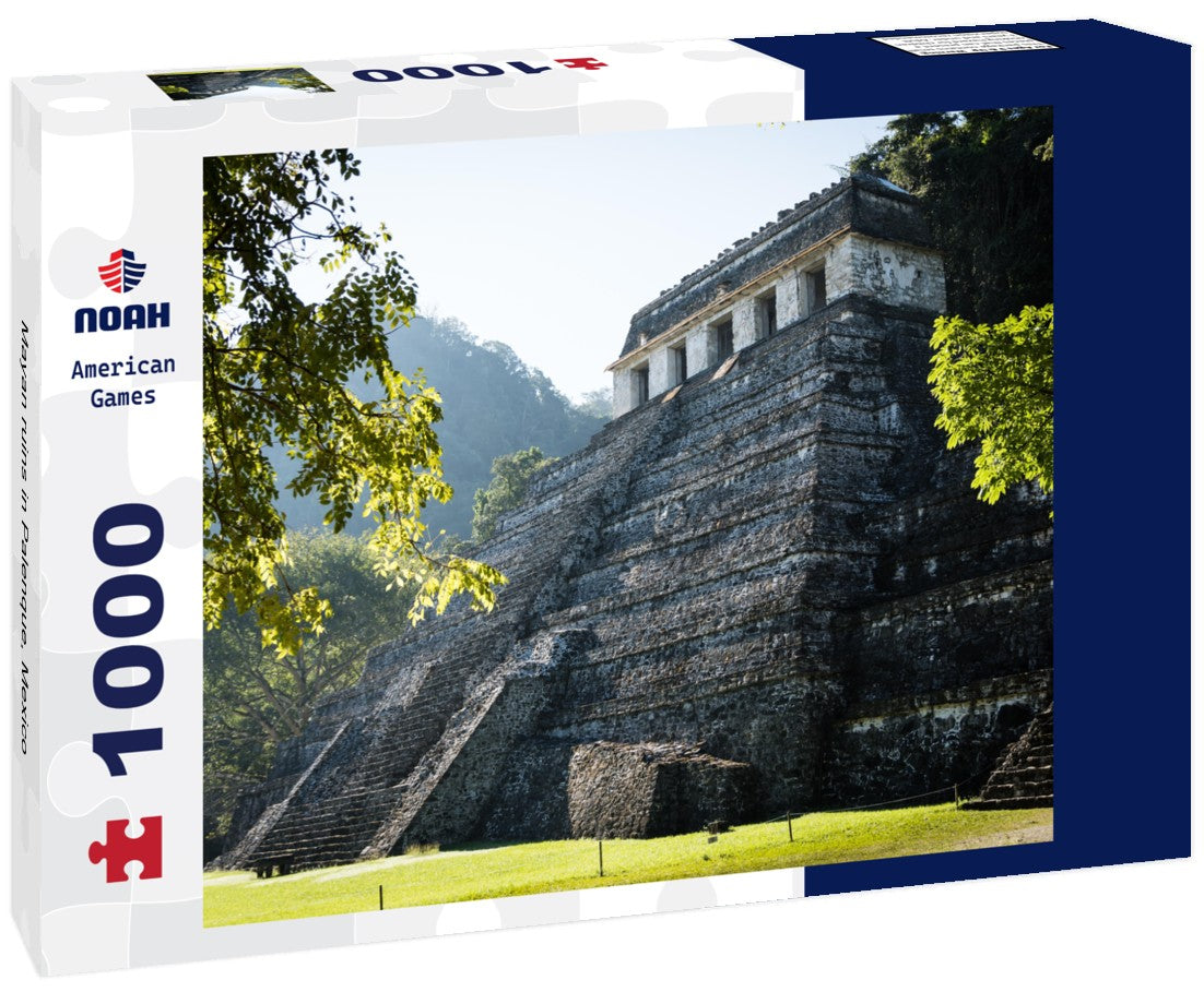 Noah Jigsaw Puzzle Mayan ruins in Palenque, Mexico 1000 pieces