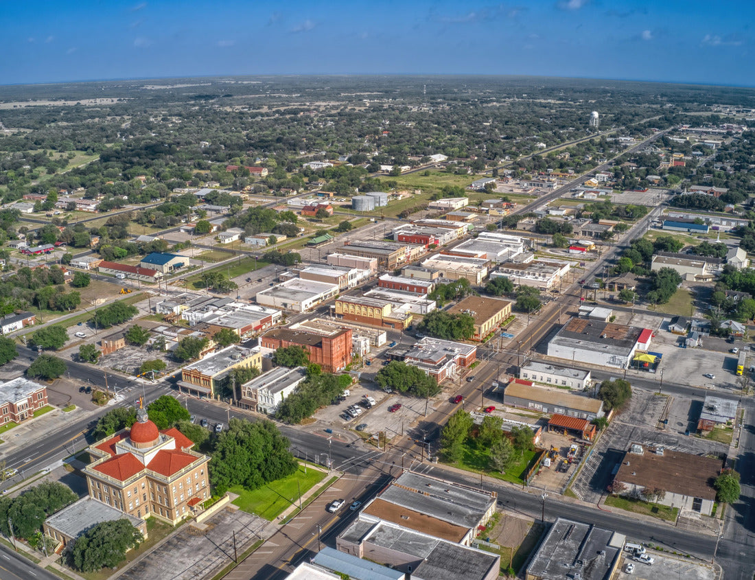 Noah Jigsaw Puzzle Aerial view of Beeville, Texas during Summer 1000 pieces