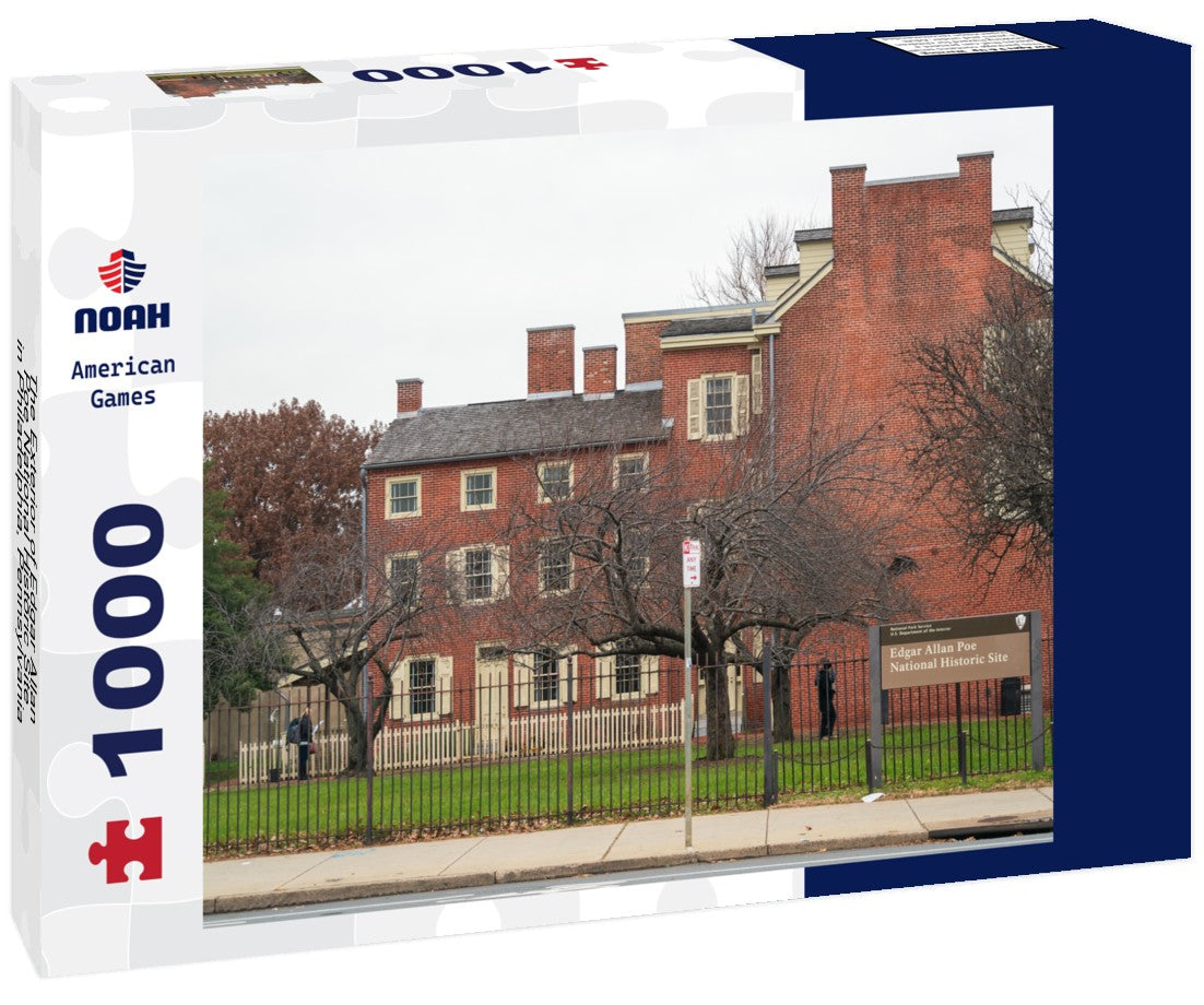 The Exterior of Edgar Allan Poe National Historic Site in Philadelphia, Pennsylvania, USA 1000pc Puzzle