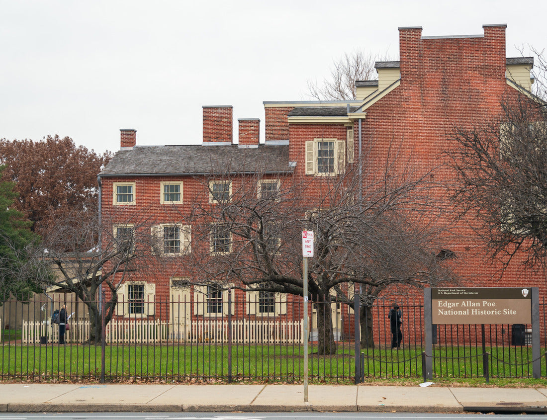 The Exterior of Edgar Allan Poe National Historic Site in Philadelphia, Pennsylvania, USA 1000pc Puzzle