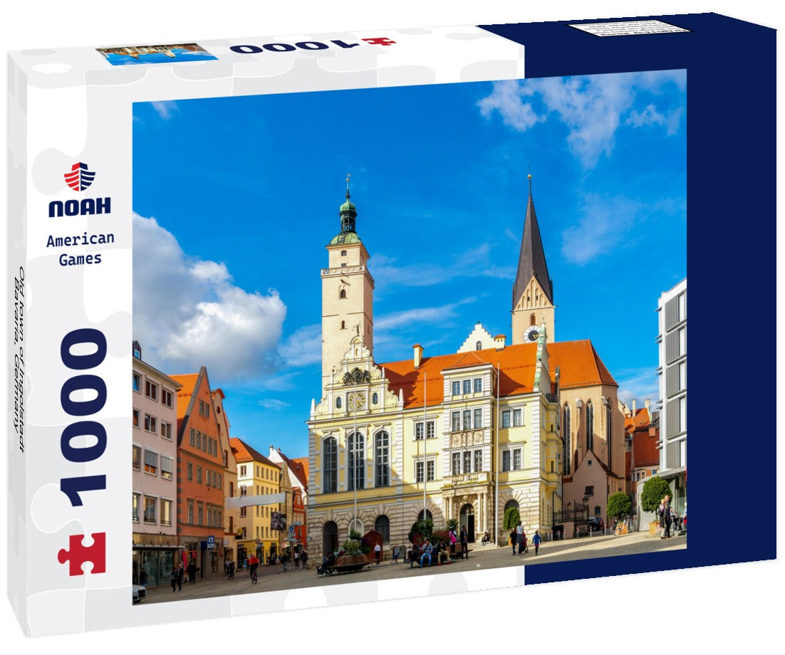 Old town of Ingolstadt, Bavaria, Germany 1000pc Puzzle