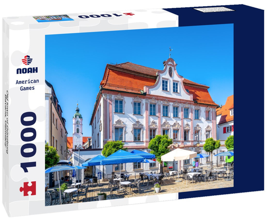Old town of Günzburg, Bavaria, Germany 1000pc Puzzle